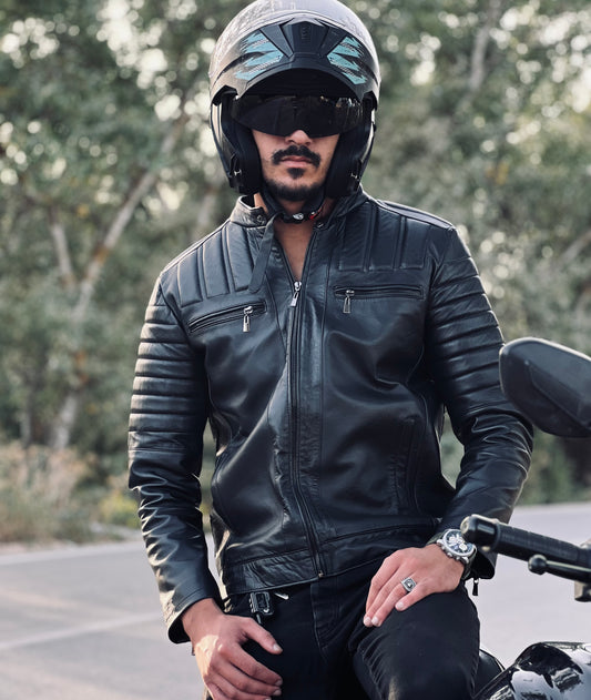 Jacket cuir 100% ✅